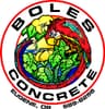 Boles Concrete Construction logo
